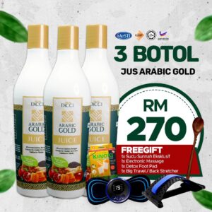 Pakej Sihat Sejahtera 3 Botol